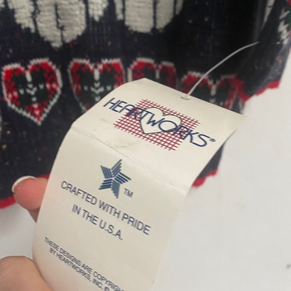 “Ugly” Festive Chunky Knit Sweater Adorable Puppy - Picture 5 of 11